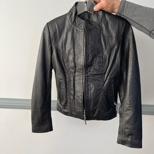 Leather jacket